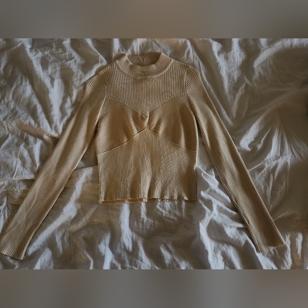 Cream colored sweater